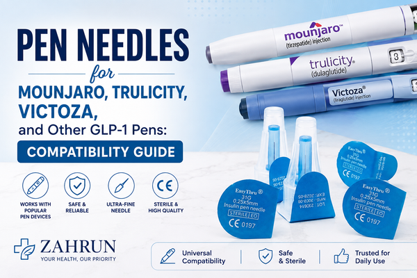 Pen Needles for Mounjaro, Trulicity, Victoza, and Other GLP-1 Pens: Compatibility Guide
