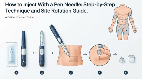 How to Inject With a Pen Needle: Step-by-Step Technique and Site Rotation Guide