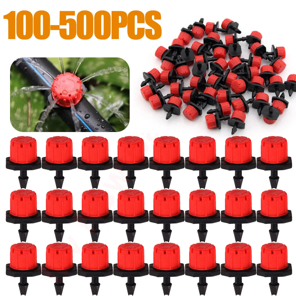 100_500PCS_Irrigation_Drippers_Sprinklers_Adjustable_Water_Dropper_Head_Sprinkler_Flow_Head_Garden_Watering_Irrigation_System
