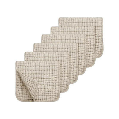 100%_Cotton_Muslin_Burp_Cloths_Baby_Bath_Drool_Towel_Washcloths_20''x10''_Baby_Extra_Soft_Absorbent_Gauze_Kindergarten_Washcloth