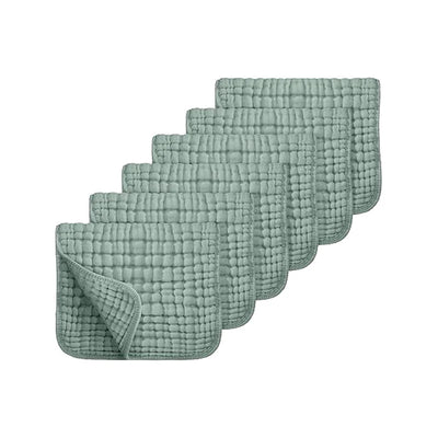 100%_Cotton_Muslin_Burp_Cloths_Baby_Bath_Drool_Towel_Washcloths_20''x10''_Baby_Extra_Soft_Absorbent_Gauze_Kindergarten_Washcloth