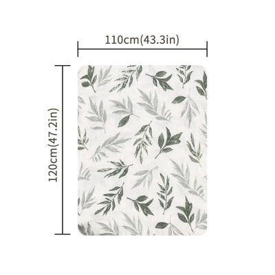100% _Cotton_120*110cm_2_Layers_Newborn_Baby_Bath_Towel_Wrap_Muslin_Swaddle_Blankets