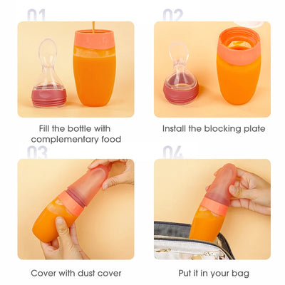 100ml_Liquid_Silicone_Baby_Feeder_Rice_Paste_Fruit_Puree_Toddler_Squeeze_Feeding_Bottle_with_Dispensing_Spoon