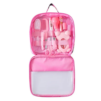 13Pcs_Baby_Care_Kit_Baby_Hygiene_Kit_Grooming_Brush_Scissors_Clipper_Portable_Set_Newborn_Care_Professional_Nursing_Tools