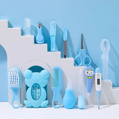 13Pcs_Baby_Care_Kit_Baby_Hygiene_Kit_Grooming_Brush_Scissors_Clipper_Portable_Set_Newborn_Care_Professional_Nursing_Tools