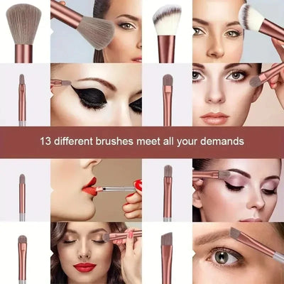 13_PCS_Colorful_Makeup_Brush_Set_Eye_Shadow_Foundation_Women's_Makeup_Brushes_Eye_Shadow_Blush_Beauty_Soft_Makeup_Toolkit