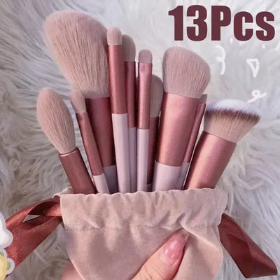 13_PCS_Colorful_Makeup_Brush_Set_Eye_Shadow_Foundation_Women's_Makeup_Brushes_Eye_Shadow_Blush_Beauty_Soft_Makeup_Toolkit