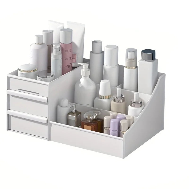 1_Piece_Makeup_Storage_Box_with_Drawer_for_Dressing_Table,_Vanity_Top,_Bathroom_Counter,_Elegant_Dressing_Table_Stand_to_Store_B