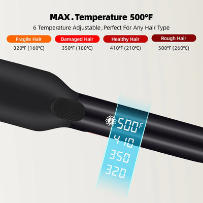500F_Hair_Straightener_High_Temperature_Flat_Irons_Wide_Plate_Plasma_Ions for_Keratin_Treatment_Frizzy_Hair Recovers_Damaged
