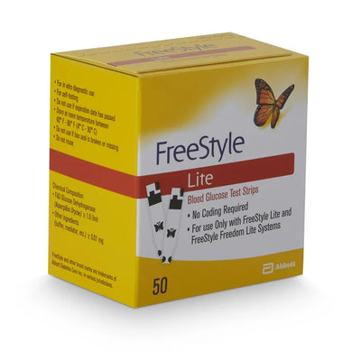 Freestyle lite 50 ct test strips