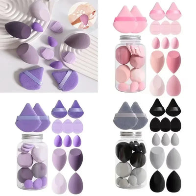 6/7/14pcs_Makeup_Sponge_Set_Blender_Makeup_Tools_Beauty_Cosmetics_Puff_Face_Foundation_Blending_for_Liquid_Cream_and_Powder_New
