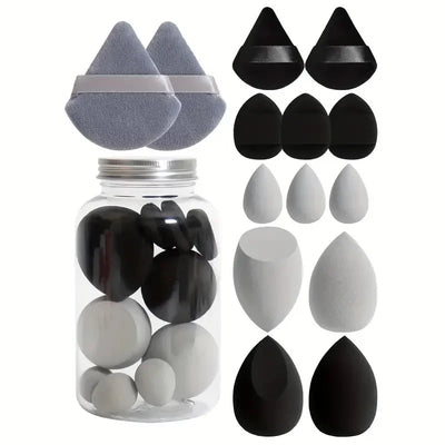 6/7/14pcs_Makeup_Sponge_Set_Blender_Makeup_Tools_Beauty_Cosmetics_Puff_Face_Foundation_Blending_for_Liquid_Cream_and_Powder_New
