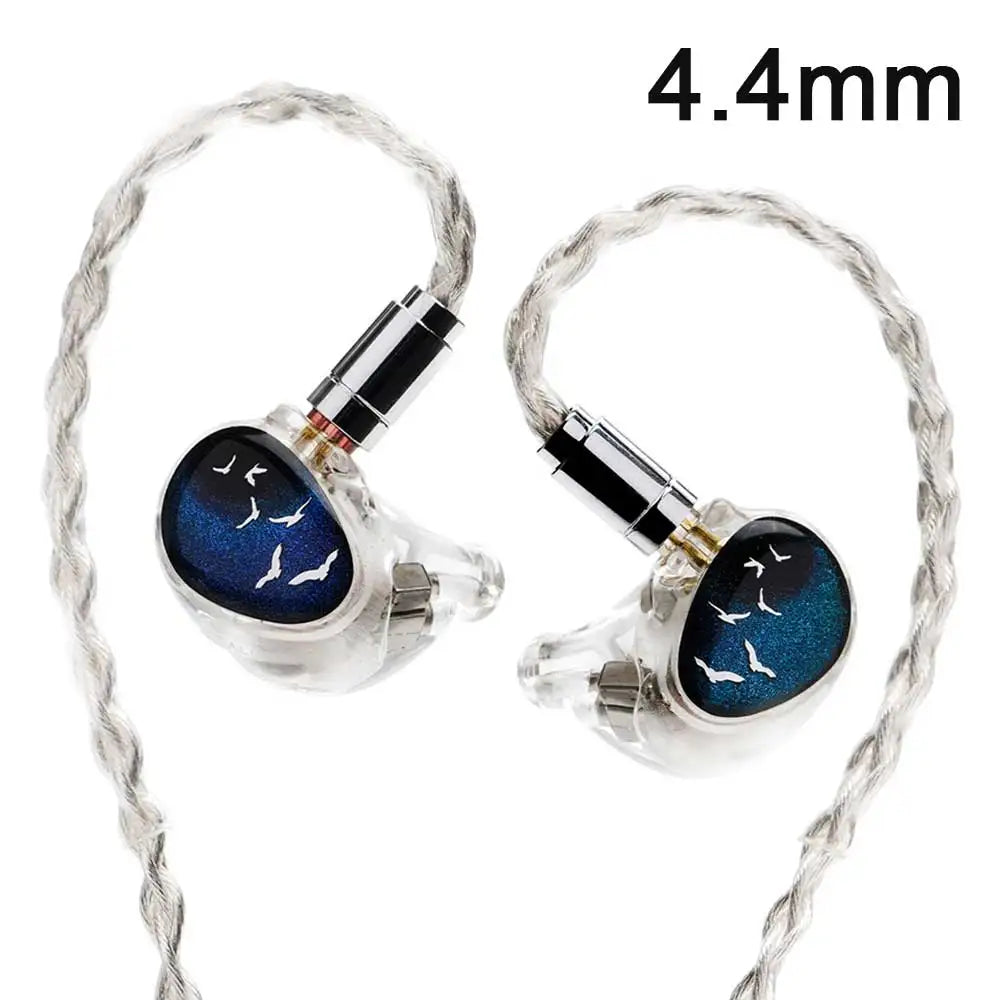 Kinera Celest Phoenixcall Earphone 1DD+2BA+2 Flat Panel Driver In-Ear Monitors 5 Hybrid Drivers IEMs 0.78 2pin Plug Cable IEMs