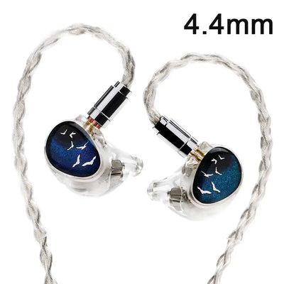 Kinera Celest Phoenixcall Earphone 1DD+2BA+2 Flat Panel Driver In-Ear Monitors 5 Hybrid Drivers IEMs 0.78 2pin Plug Cable IEMs