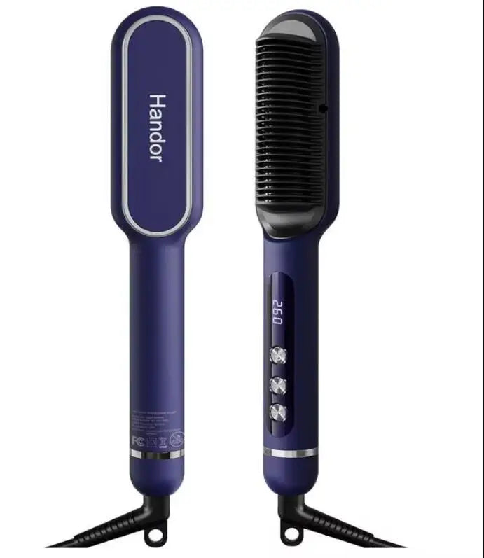 AP02_Negative_Ionic_Hair_Straightener_Brush,_Fast Heating, Anti-Scald & Auto-Shut_Off_Hair_Brush-Straightener_for_Women