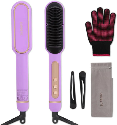 AP02_Negative_Ionic_Hair_Straightener_Brush,_Fast Heating, Anti-Scald & Auto-Shut_Off_Hair_Brush-Straightener_for_Women