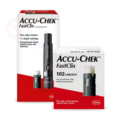 Accu-Chek Fastclix Lancets, 102 Count