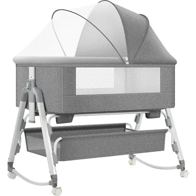 PORTABLE BABY BASSINET CRIB COT NEWBORN TRAVEL BED MOVABLE INFANT CRADLE NEST SLEEPER