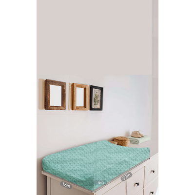 Baby_Changing_Pad_Cover_Ultra_Soft_Hypoallergenic_Fabric_Universal_Fit_Machine_Washable_Gender_Neutral_Design_(PINK_AND_GREEN)