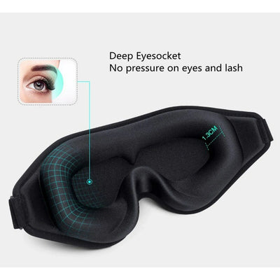 Deenee's_3D_Sleep_Mask_for_Women_and_Men_Eye_Mask_for_Sleeping_Eye_Cover_Blackout_Masks_Weighted_Sleeping_Pad_Black_Blindfold_Travel_Accessories