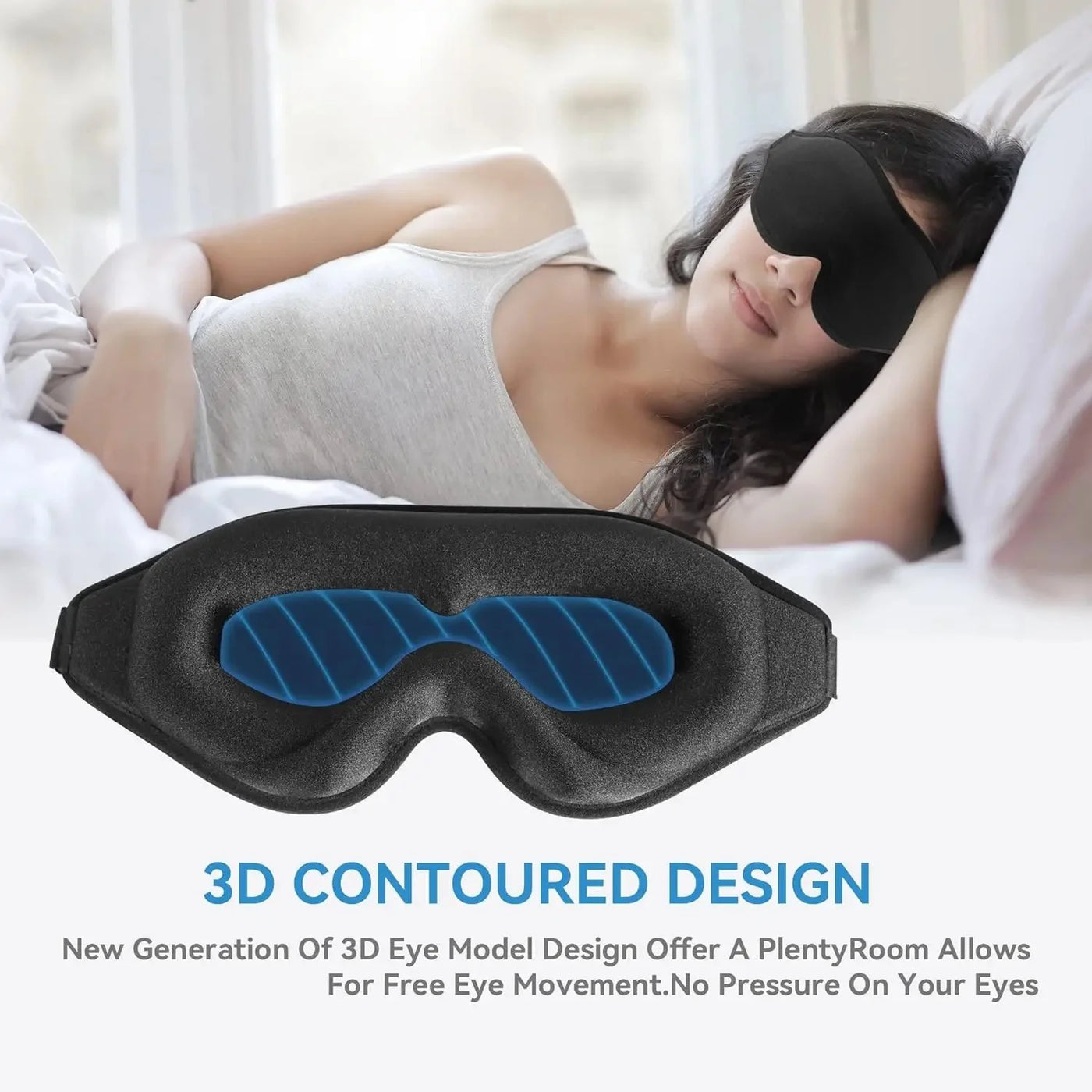Deenee's_3D_Sleep_Mask_for_Women_and_Men_Eye_Mask_for_Sleeping_Eye_Cover_Blackout_Masks_Weighted_Sleeping_Pad_Black_Blindfold_Travel_Accessories