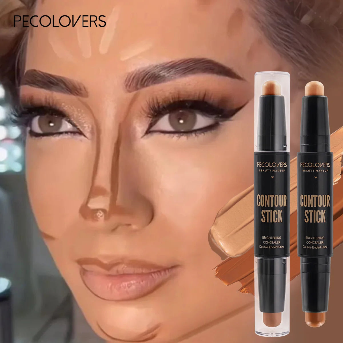 Double_Head_Highlight_Pen_Face_Make_Up_Liquid_Waterproof_Contouring_Foundation_Contour_Makeup_Concealer_Stick_Pencil_Cosmetics
