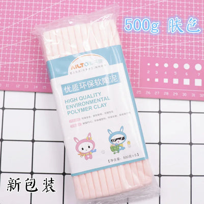 Soft clay mud 500G white complexion clay pottery mud 250g diy handmade materials environmentallyprofessional soft clay sculpture