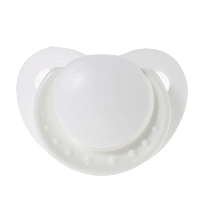 Grade Silicone Adult Pacifier Dummy Big Size Nipple Wide-bore Soft Safety Adult Teether Toys Dropshipping