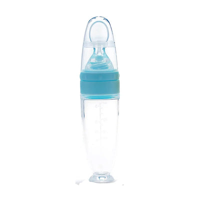 Silicone Baby's Feeding Spoon Silicone Food Supplement Children's Rice Paste Bottle