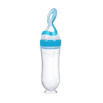 Silicone BabyFeeding Spoon Silicone Food Supplement Children's Rice Paste Bottle Babies accessories newborn Toddler Baby Goods