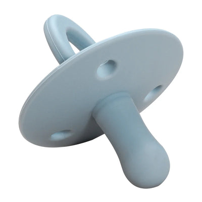 1PCS Silicone Baby Pacifier Food Grade Silicone Newborn Soother BPA Free Solid Color Dummies Silicone Nipple Baby Sutff
