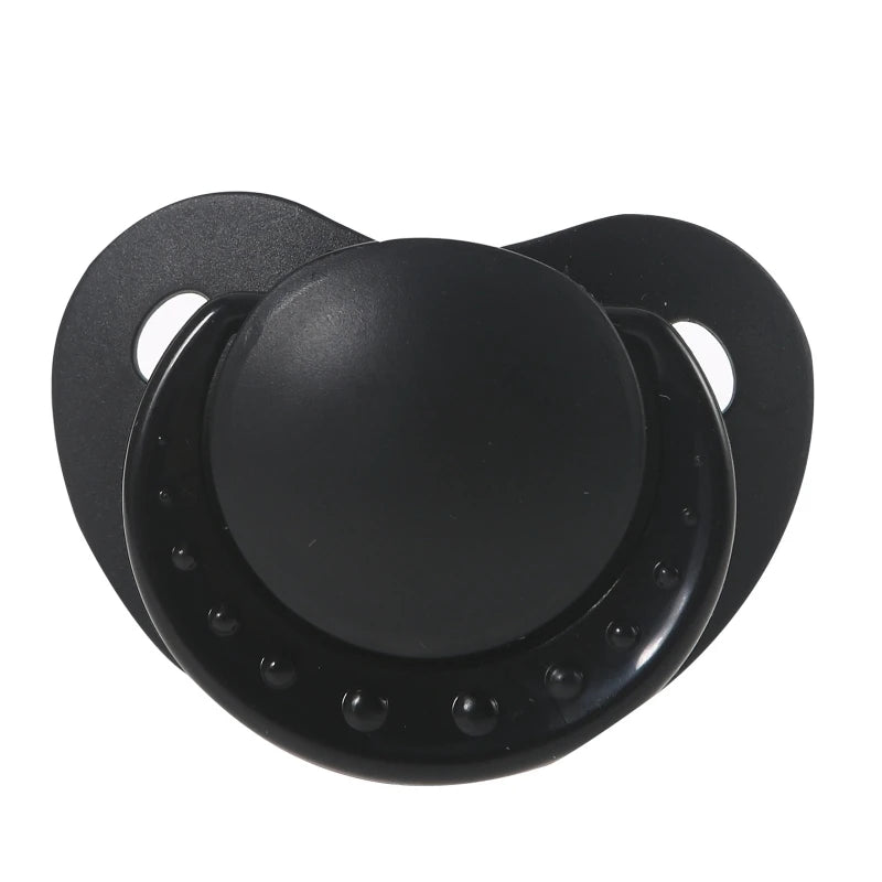 Grade Silicone Adult Pacifier Dummy Big Size Nipple Wide-bore Soft Safety Adult Teether Toys Dropshipping