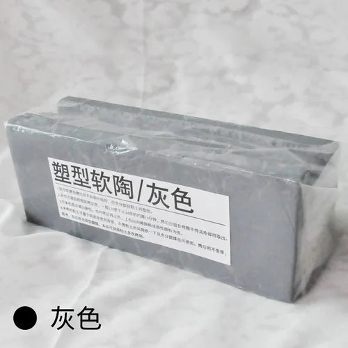 500g Professional Soft Clay Polymer Clay High-quality Mud Pottery DIY Carving Ceramic Doll Clay polymer clay modeling