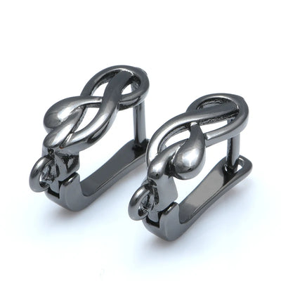 Bronze Musical Note Earrings Findings For DIY Jewelry Earring Hooks Accessory for Jewelry Handmade  Making Supplies