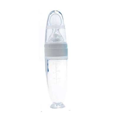 Silicone Baby's Feeding Spoon Silicone Food Supplement Children's Rice Paste Bottle