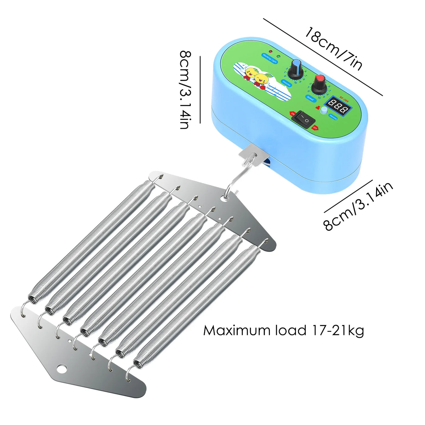 Baby Swing Baby Bouncer Controller Automatic Spring For Baby Cradle And Baby Hammock With Adjustable Timer Free Your Hands
