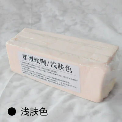 500g Professional Soft Clay Polymer Clay High-quality Mud Pottery DIY Carving Ceramic Doll Clay polymer clay modeling