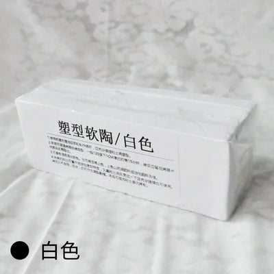 500g Professional Soft Clay Polymer Clay High-quality Mud Pottery DIY Carving Ceramic Doll Clay polymer clay modeling