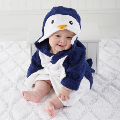 Cute Mouse Children Bathrobe Newborn Blankets Baby Boy Bath Towels Hooded Girl Coat Terry Clothes Set Photography Props 0-6 Year