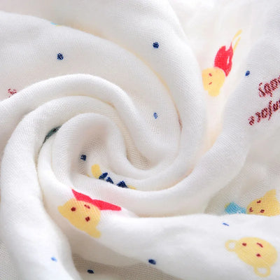 2 Pcs/Lot Baby Towel Handkerchief Hand Face Bath Feeding Gauze Cotton Towels Muslin Square Cloth Wipes for Boys Girls  25*25 cm