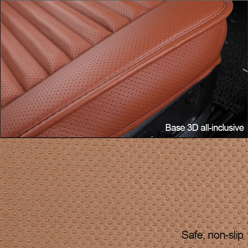 UNIVERSAL LEATHER CAR SEAT COVER – FOUR-SEASON CUSHION PROTECTOR