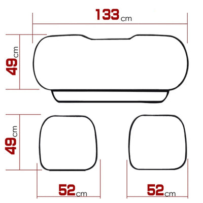 UNIVERSAL LEATHER CAR SEAT COVER – FOUR-SEASON CUSHION PROTECTOR