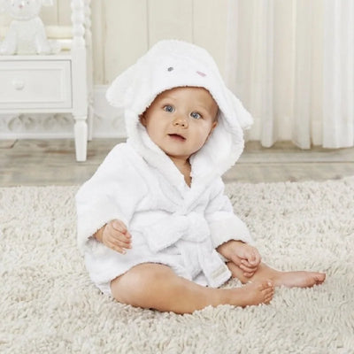 Cute Mouse Children Bathrobe Newborn Blankets Baby Boy Bath Towels Hooded Girl Coat Terry Clothes Set Photography Props 0-6 Year