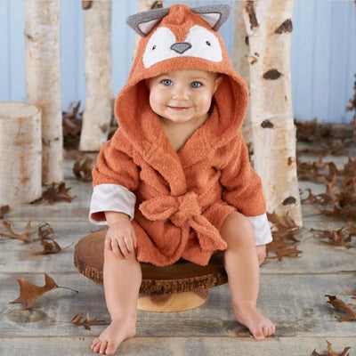 Cute Mouse Children Bathrobe Newborn Blankets Baby Boy Bath Towels Hooded Girl Coat Terry Clothes Set Photography Props 0-6 Year