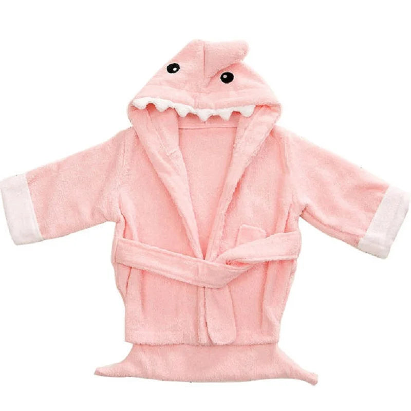 Cute Mouse Children Bathrobe Newborn Blankets Baby Boy Bath Towels Hooded Girl Coat Terry Clothes Set Photography Props 0-6 Year