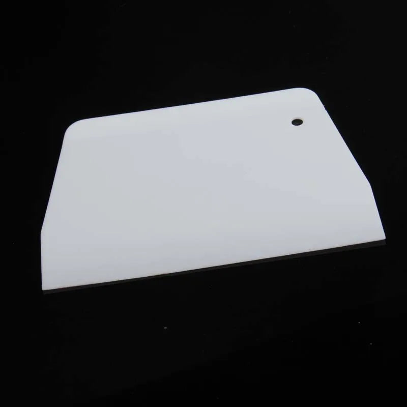 Aomily Durable Trapezoid Scraper Spatula Fondant Cake Dough Pizza Tool Kitchen Multifunction Slicer Blade Plastic Cake Tool L/S