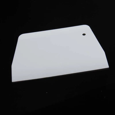 Aomily Durable Trapezoid Scraper Spatula Fondant Cake Dough Pizza Tool Kitchen Multifunction Slicer Blade Plastic Cake Tool L/S
