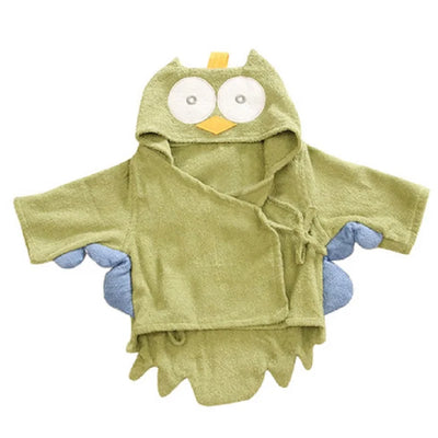 Cute Mouse Children Bathrobe Newborn Blankets Baby Boy Bath Towels Hooded Girl Coat Terry Clothes Set Photography Props 0-6 Year