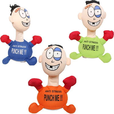 Punch Hit Me Villain Electric-powered Durable Unique Viral Product Interactive Venting Toy Funny Toy Unique Gift Soft Fun Toy