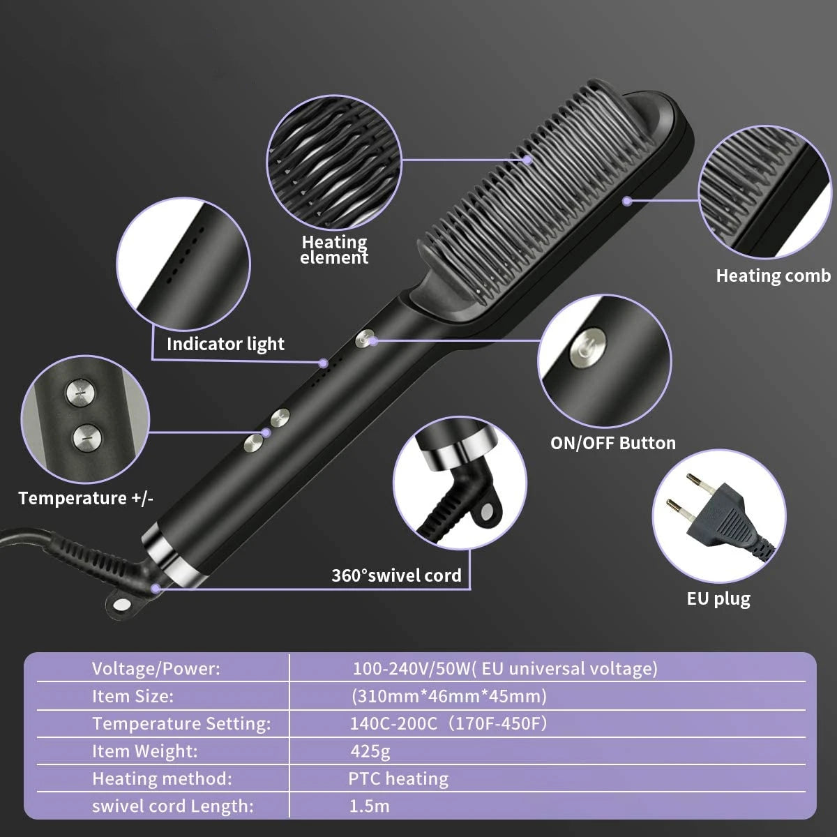 Hair_Straightener_Brush_Hot_Comb_Ionic_Straightening_Brush_with_Anti_Scald-Fast_Ceramic_Heating_Portable_Hot Straightening_Comb